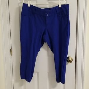 Blue work pants